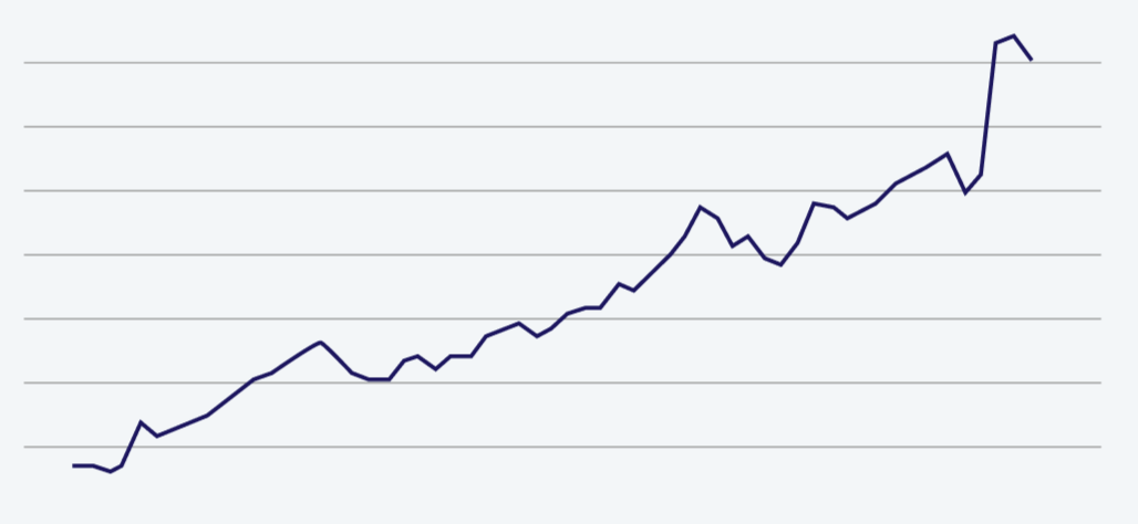 Visitor Growth Chart